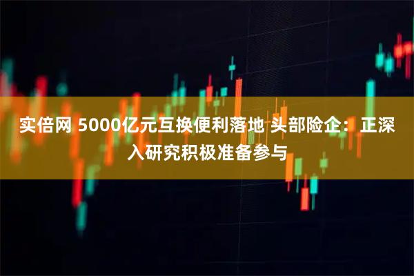 实倍网 5000亿元互换便利落地 头部险企:正深入研究积极准备参与